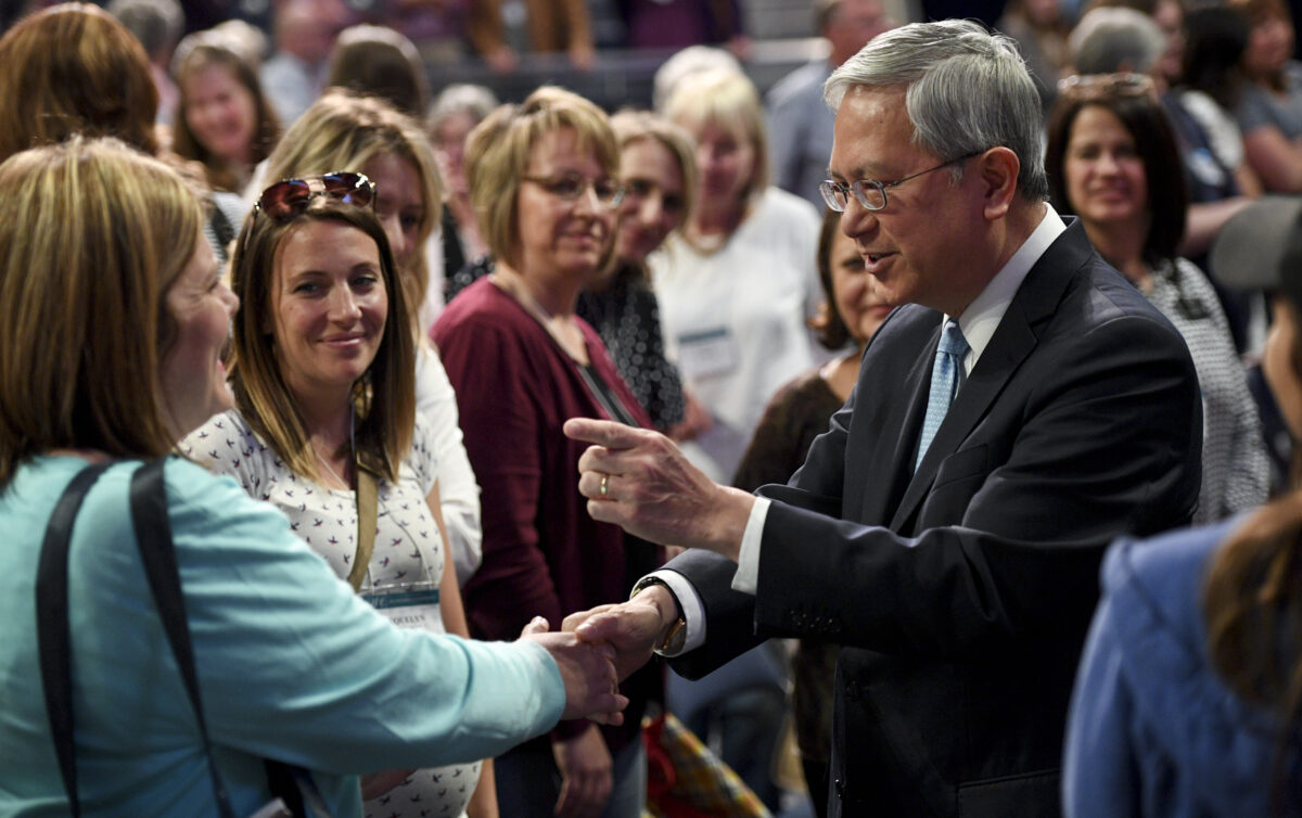 Elder Gerritt Gong and wife Susan speak at BYU Women’s Conference